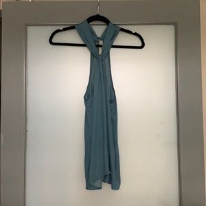 Loft High Neck Blouse